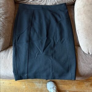 Halogen Classic Black Pencil Skirt